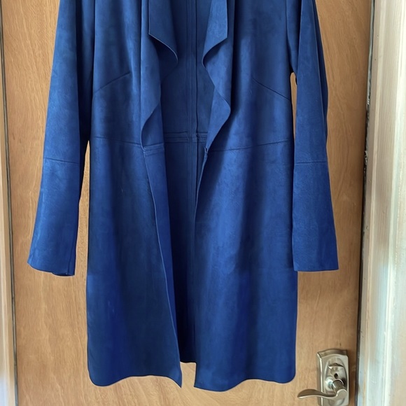 Chico’s Jacket Cardigan Double Face Faux Suede Topper. Sz: Chico’s 1
(8-10) - Picture 9 of 12